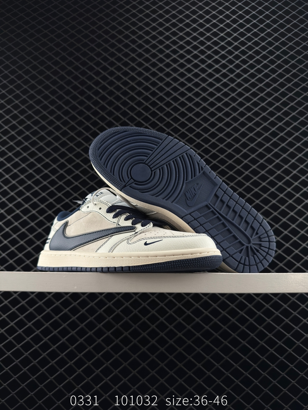 Travis Scott x Air Jordan 1 ” Reverse Mocha “